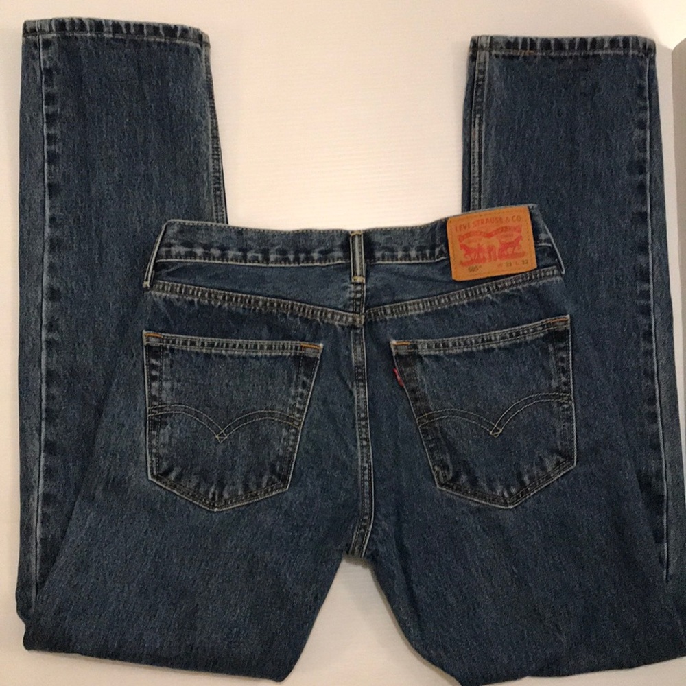 Levi’s Mens 505 Regular Fit Jeans EUC Like New Size 31 x 32